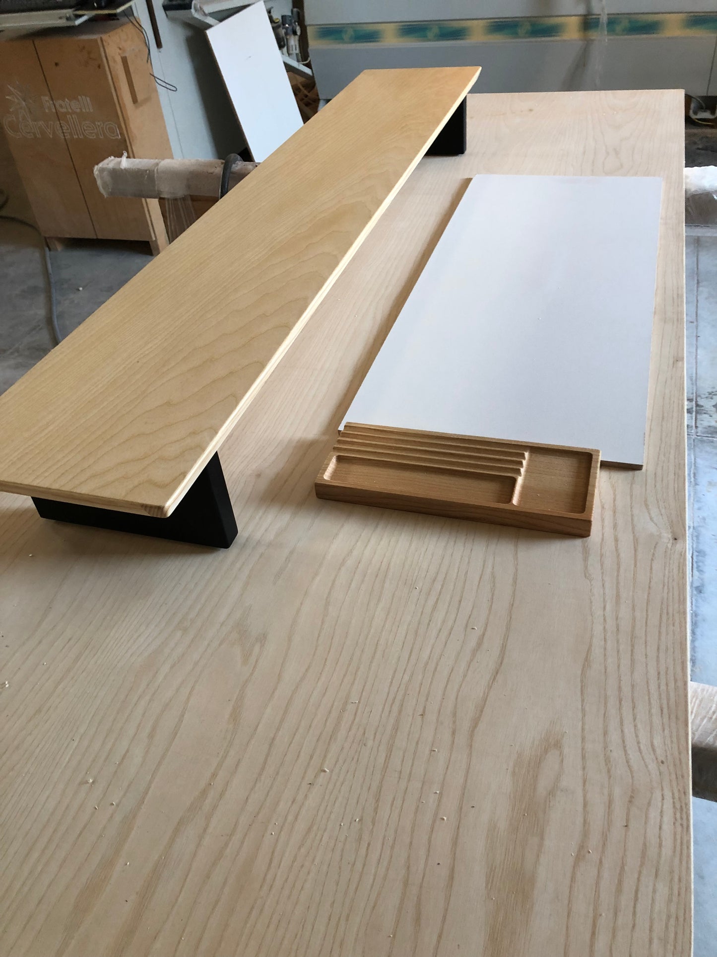 Shelf Natural - étagère en bois - support pour moniteur