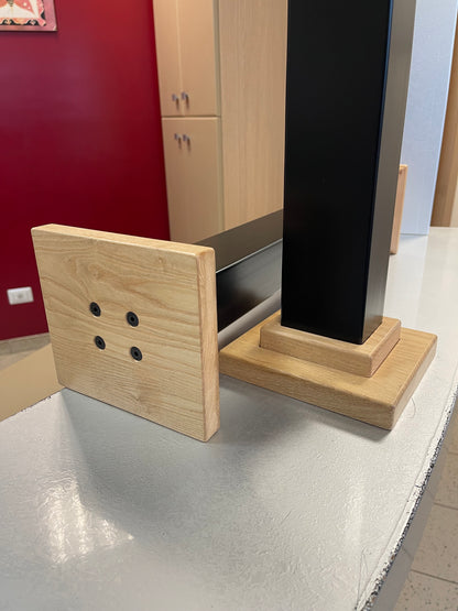 Supporti casse altoparlanti in legno