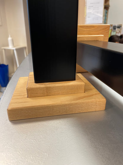 Supporti casse altoparlanti in legno