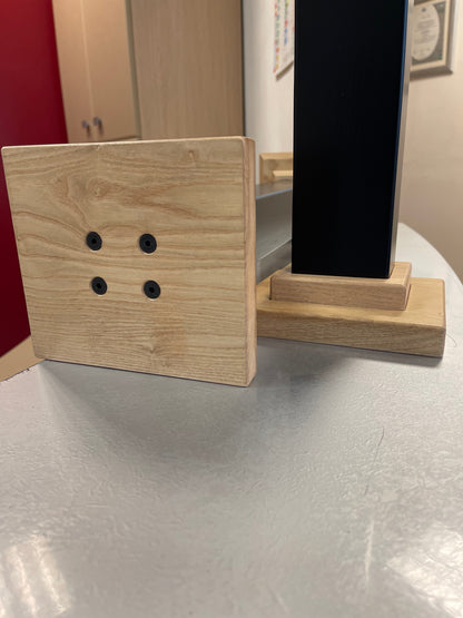 Supporti casse altoparlanti in legno