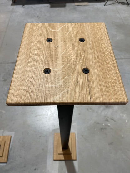 Supporti casse altoparlanti in legno